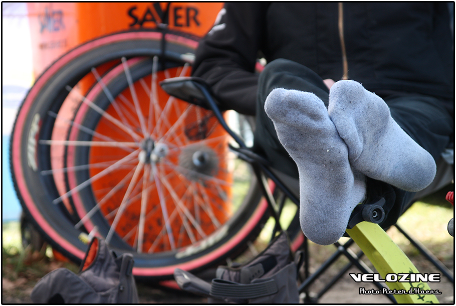 Ontspanning in het kamp van de Kiwi's