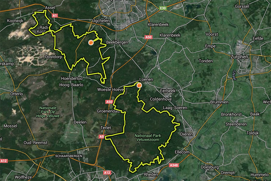 Extra lus verbindt twee mountainbikeroutes op de Veluwe! - Velozine
