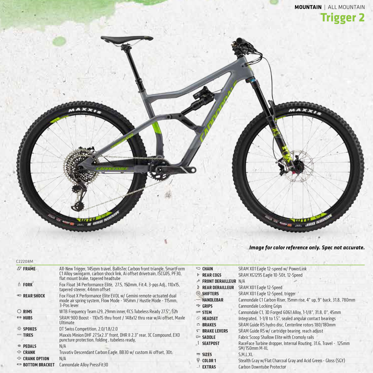 MY18_TRIGGER_2_SPEC_SHEET