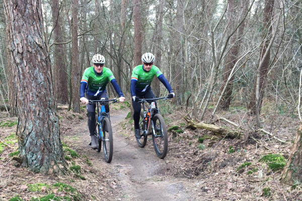 Sinds kort een team: Henk en Jeroen vormen het Bushbikers-Bikes4You-team voor de Absa Cape Epic 2020