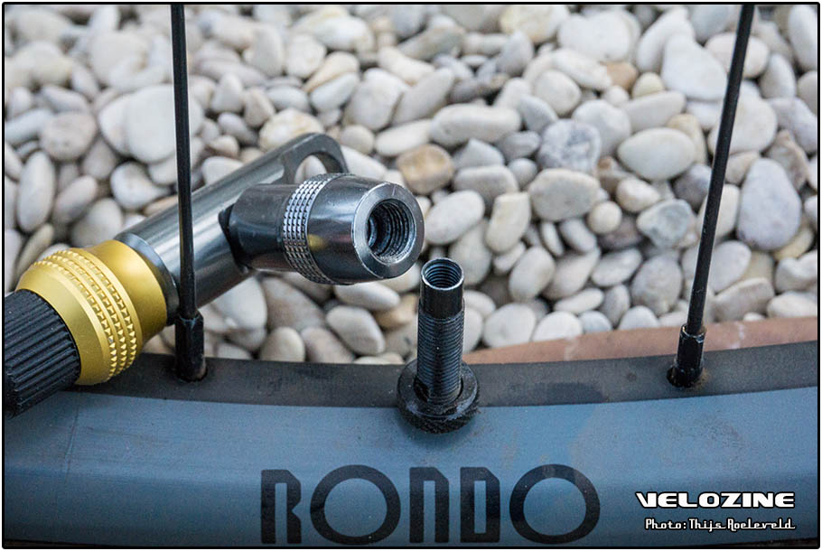 Birzman: ventielkern verwijderd