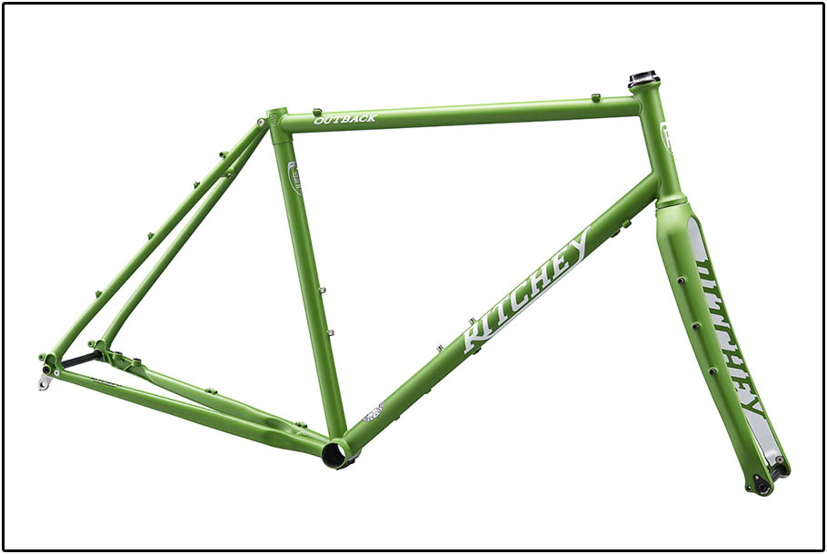 Outback frameset, langere achtervork