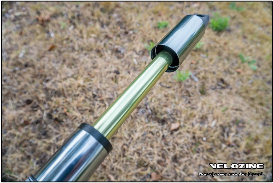 Geanodiseerde zuigerstang