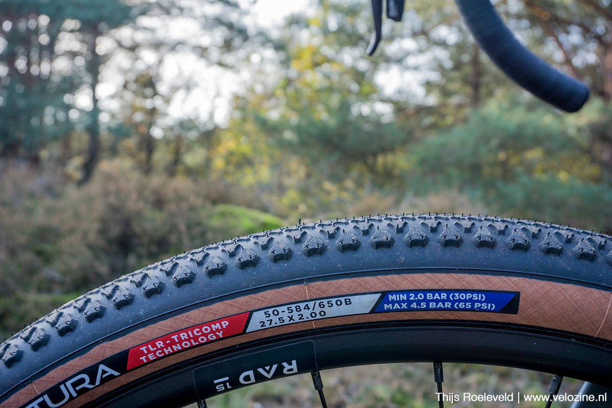 Vredestein 650b Aventura gravelband - Hollandse banden op een Hollandse velg.