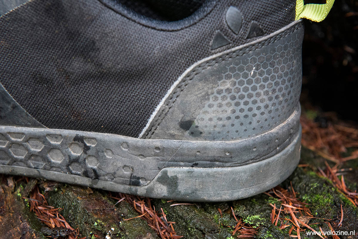 Vaude AM Moab Syn – Tussen de profielzool en het bovenwerk zit een dempende EVA-tussenzool.