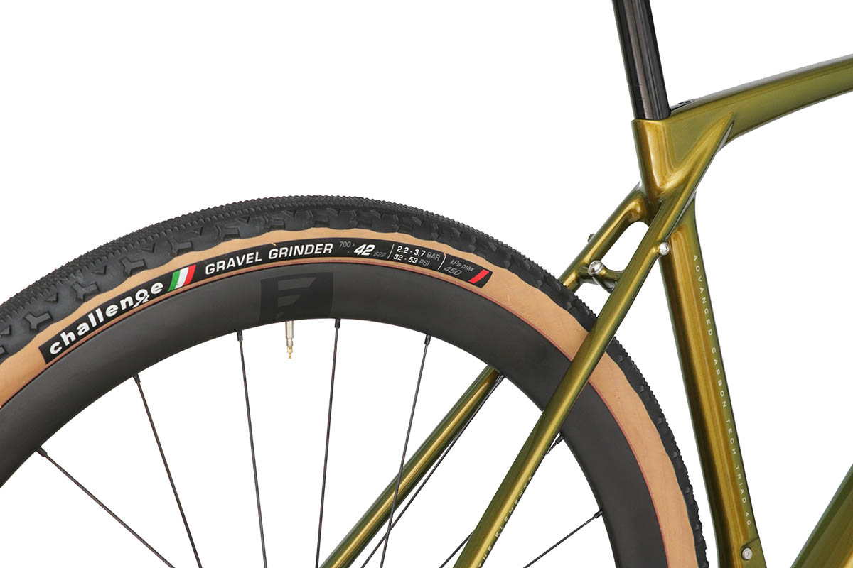 Staande achtervork en ruimte voor band