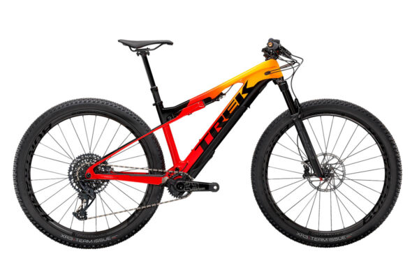 Trek lanceert de E-Caliber: lichtgewicht cross country e-mountainbike Trek_ECaliber98GX_Cprofile