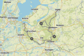 Komoot Green Divide gravelroute: 300 km groen Nederland
