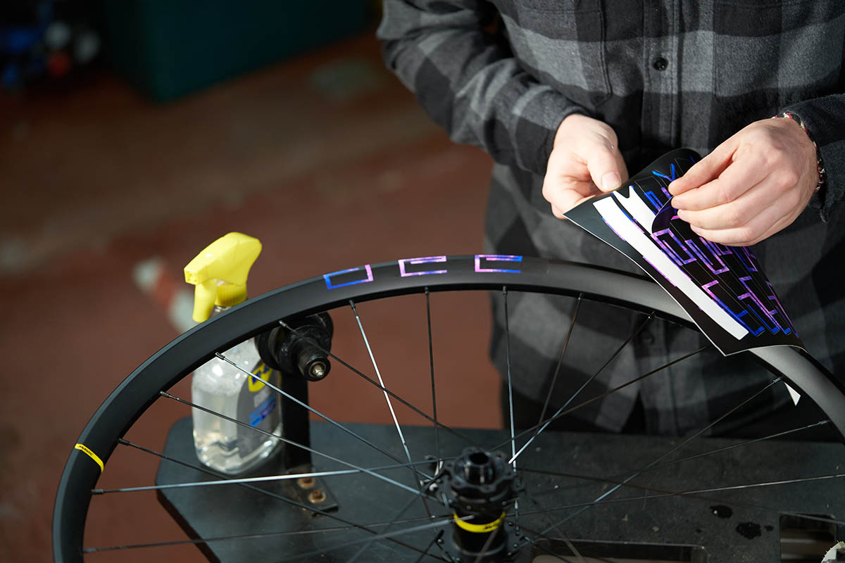 Slik Graphics stickers Mavic