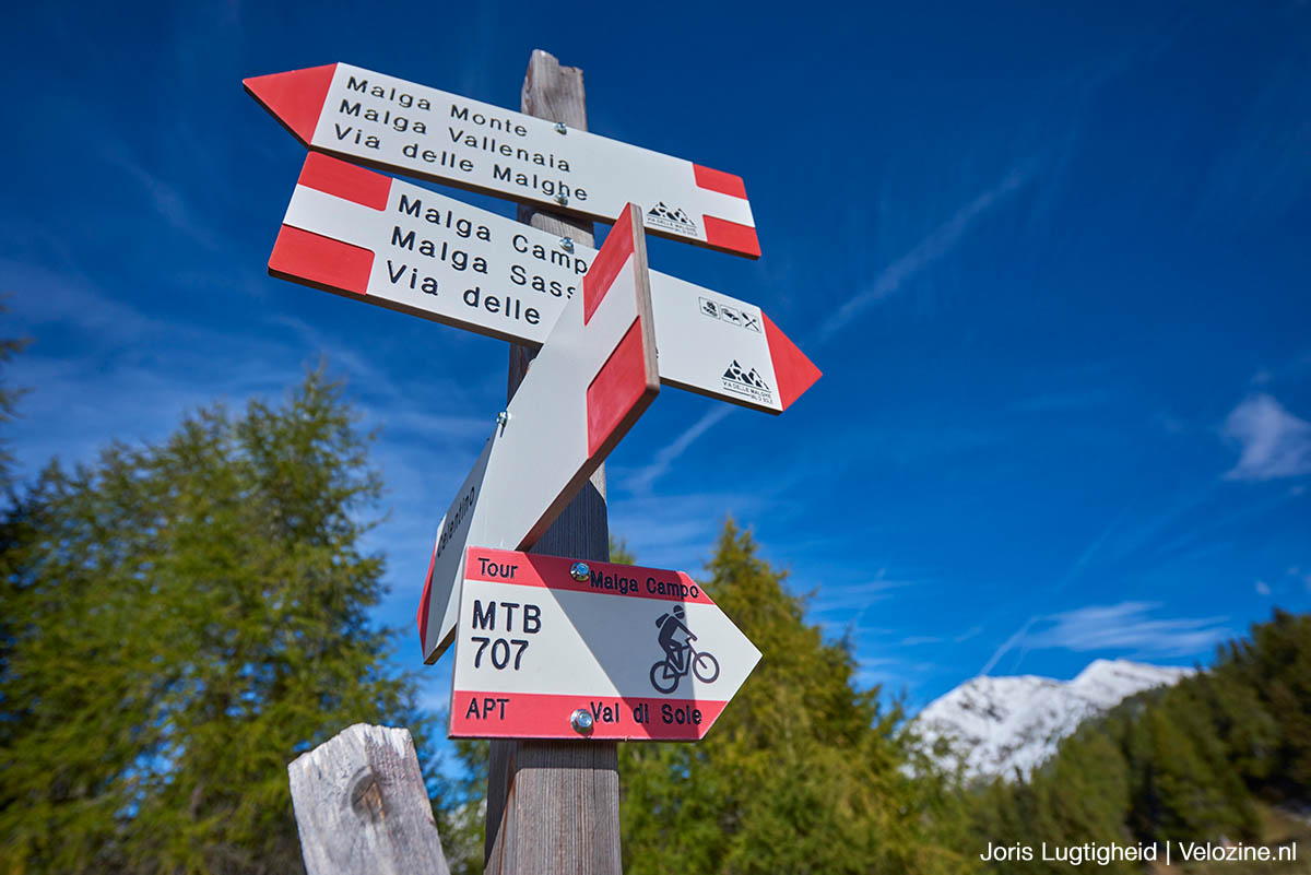 Val di Sole Trentino, Italië, mtb-regio, mountainbike trails, mountainbikevakantie