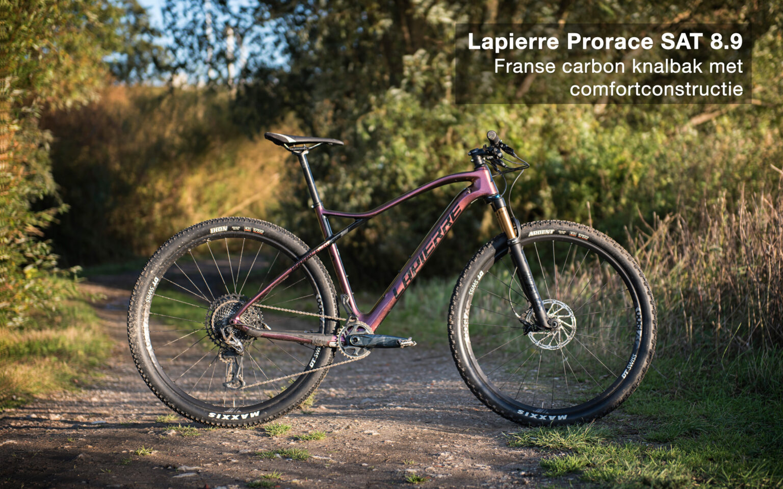 Test Lapierre Prorace SAT CF 8 9 2021 Carbon Hardtail Met Ingebouwd test-lapierre-prorace-sat-cf-8-9-2021-carbon-hardtail-met-ingebouwd