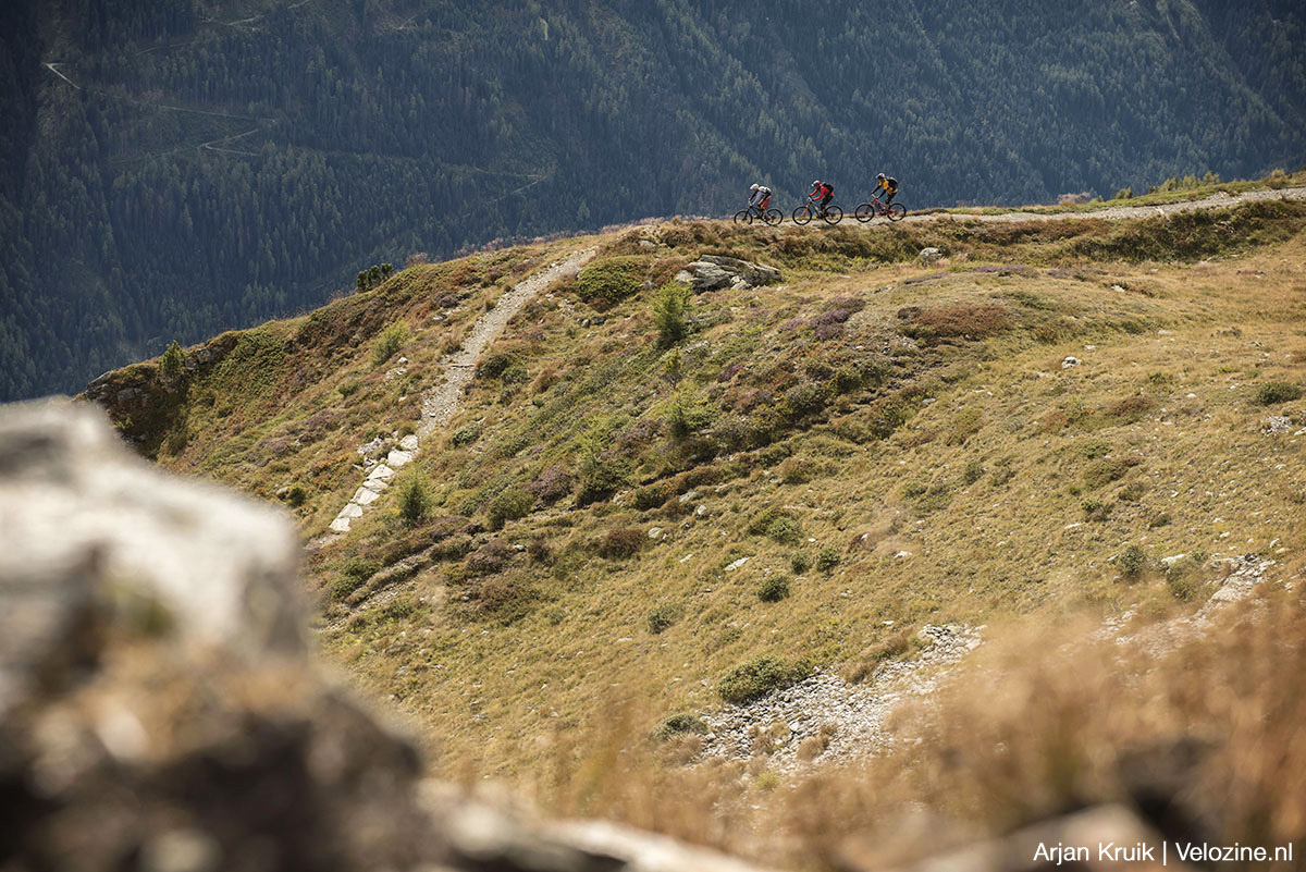 Mountainbiketocht Tauferer Ahrntal, Zuid-Tirol, Italië