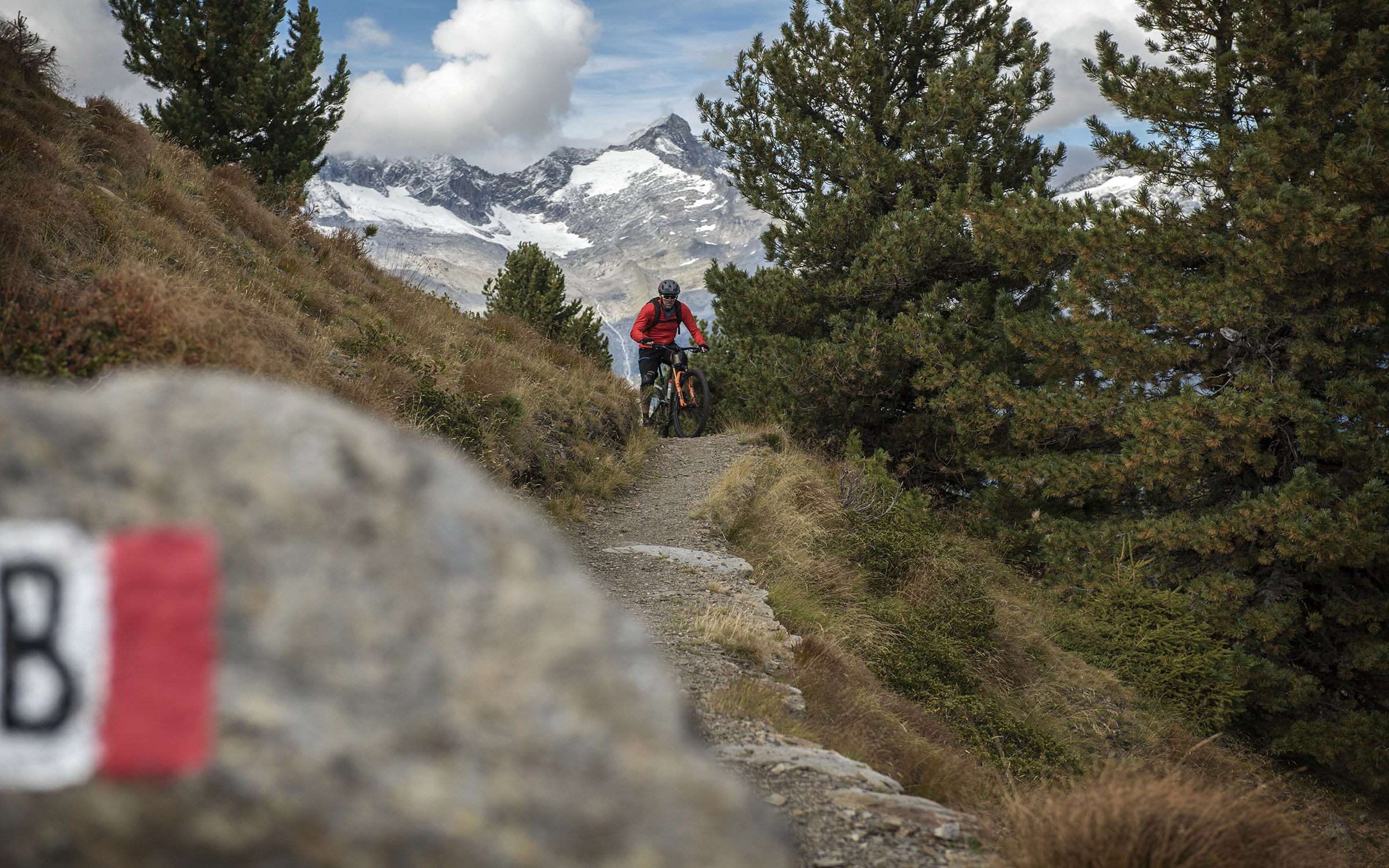 Mountainbiketocht Tauferer Ahrntal, Zuid-Tirol, Italië