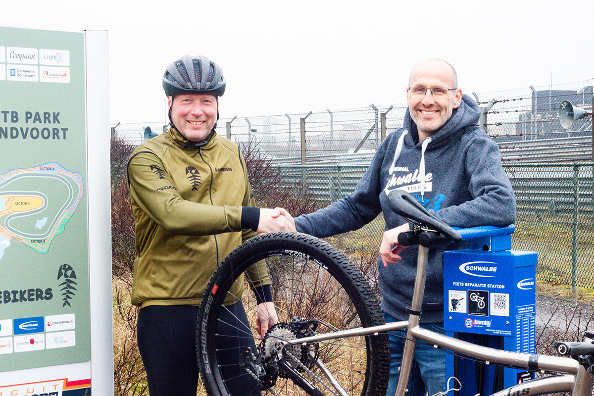 Mountainbikeroute Zandvoort – Schwalbe Reparatiestation