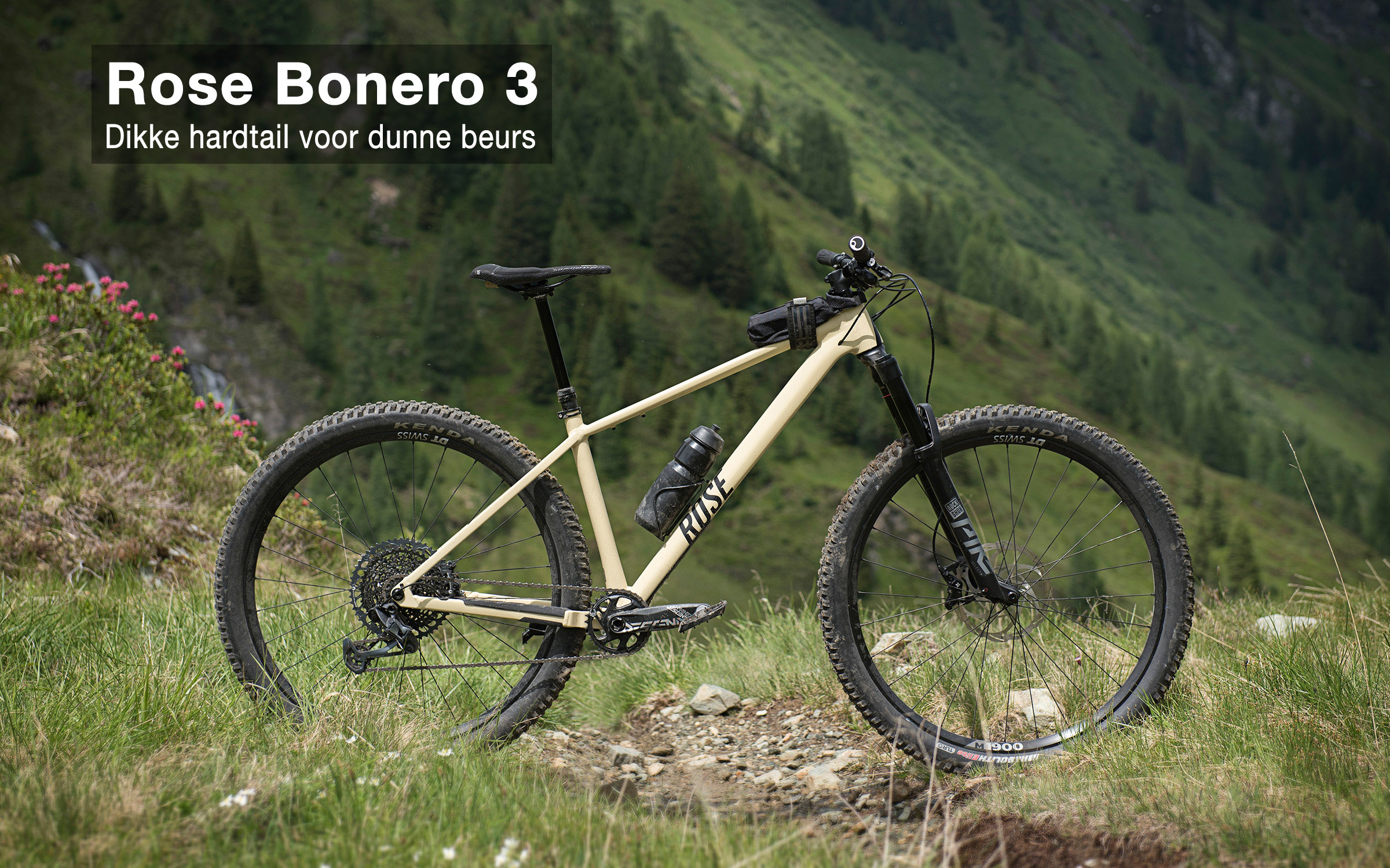 test Rose Bonero aluminium long travel hardtail trailhardtail