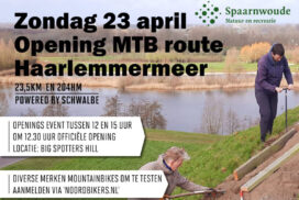 Opening mountainbikeroute Haarlemmermeer op 23 april Opening_MTB_route_Haarlemmermeer_1