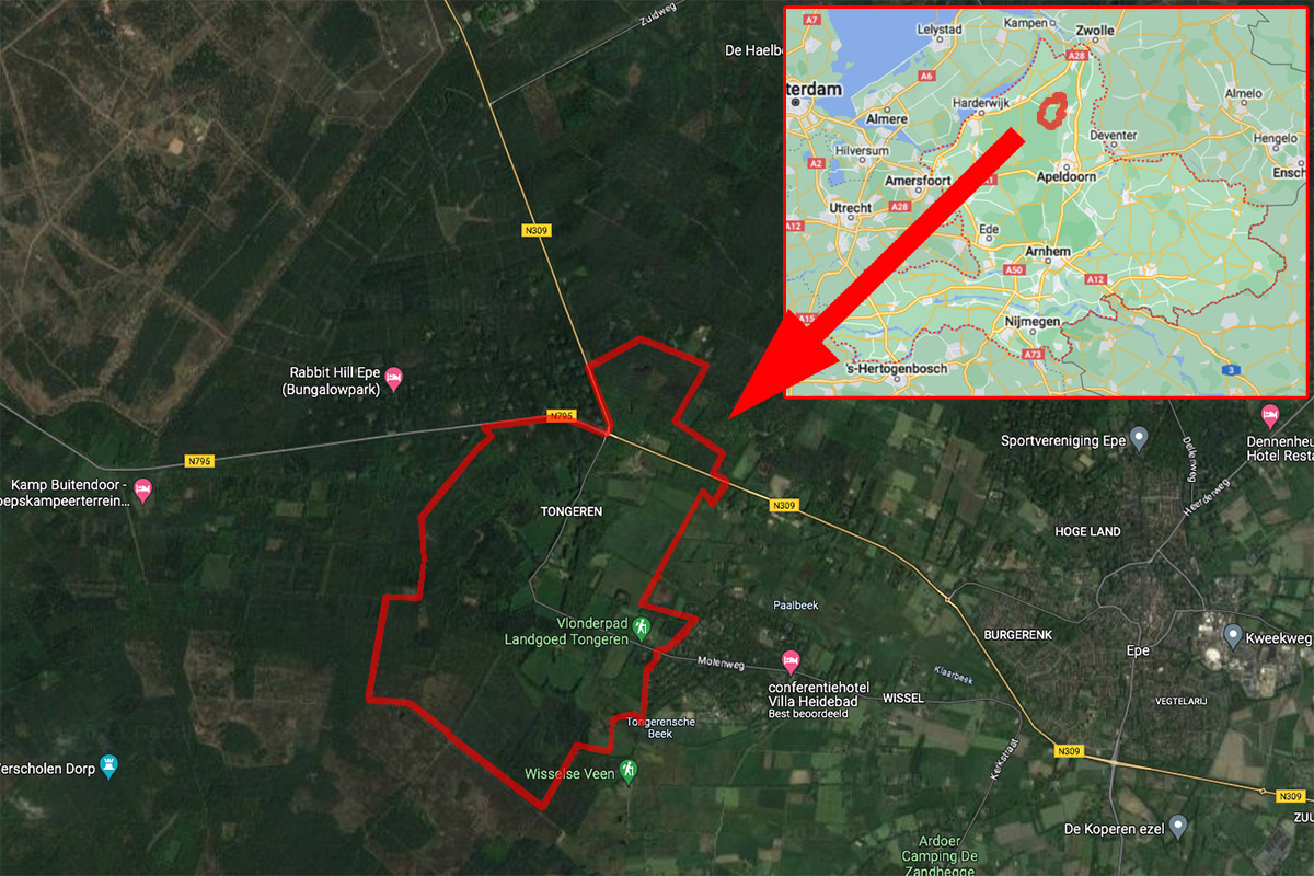 Trailtoegang – Landgoed Tongeren in Gelderland