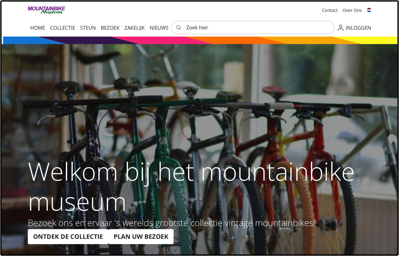 Mountainbike Museum – vernieuwde website en collectie van Jeroen van Roekel online te bekijken