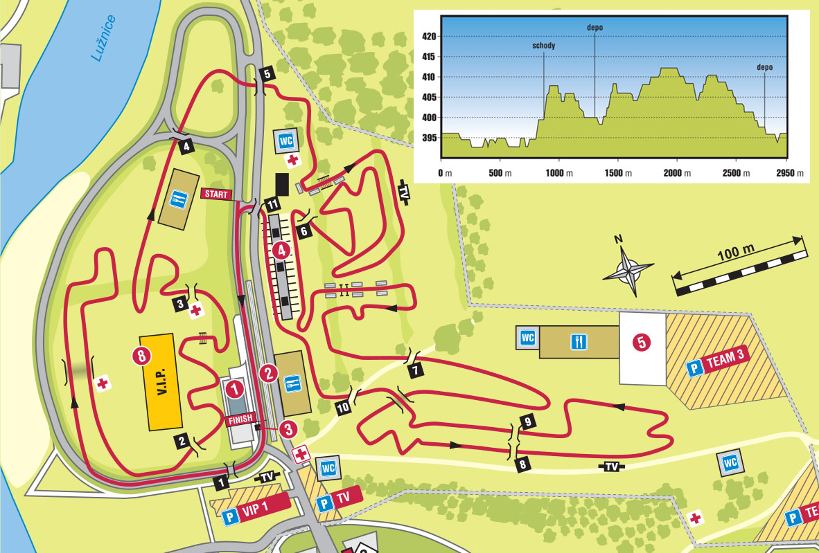 World Championship Cyclocross 2024 – Wereldkampioenschap WK Veldrijden Tabor Parcours