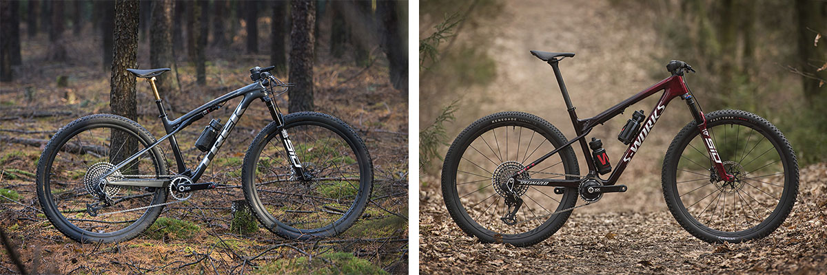Trek Supercaliber 2024 versus Specialized S-Works World Cup 2024
