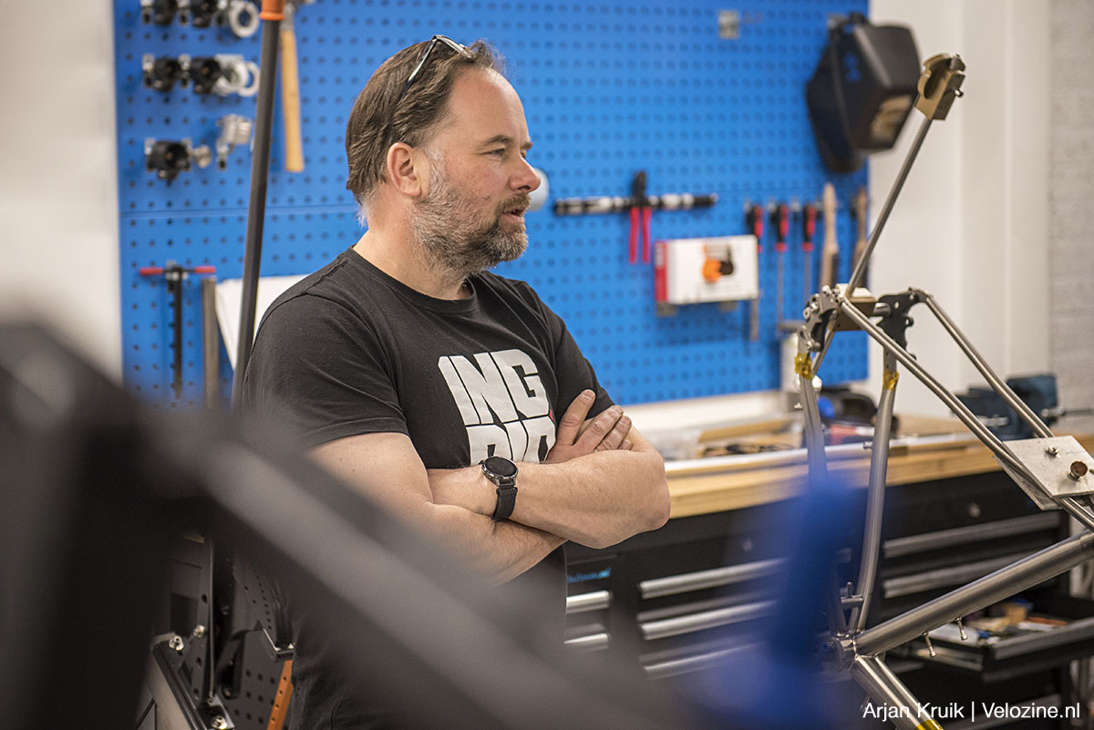 Project12, UNpaved, Vittorio – Framebouwer Michiel Burgerhout is de man met de gouden handen.