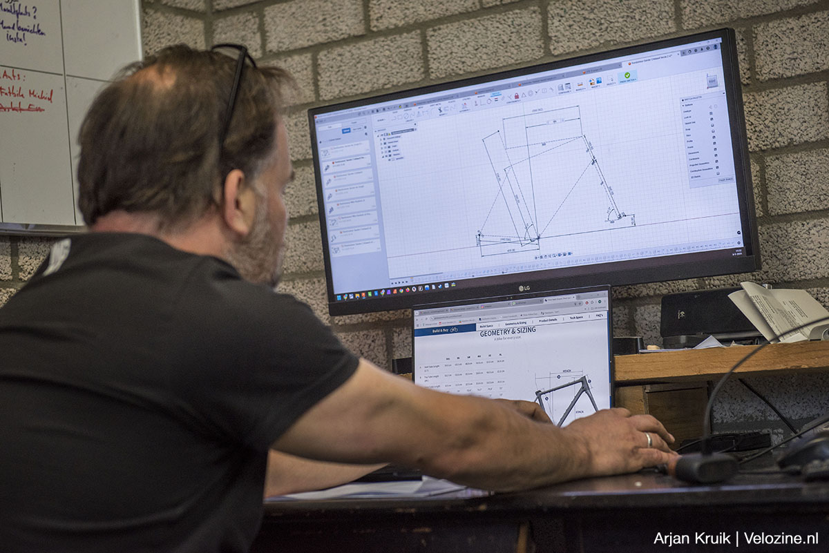 Project12, UNpaved, Vittorio – Framebouwer Michiel Burgerhout is de man met de gouden handen.