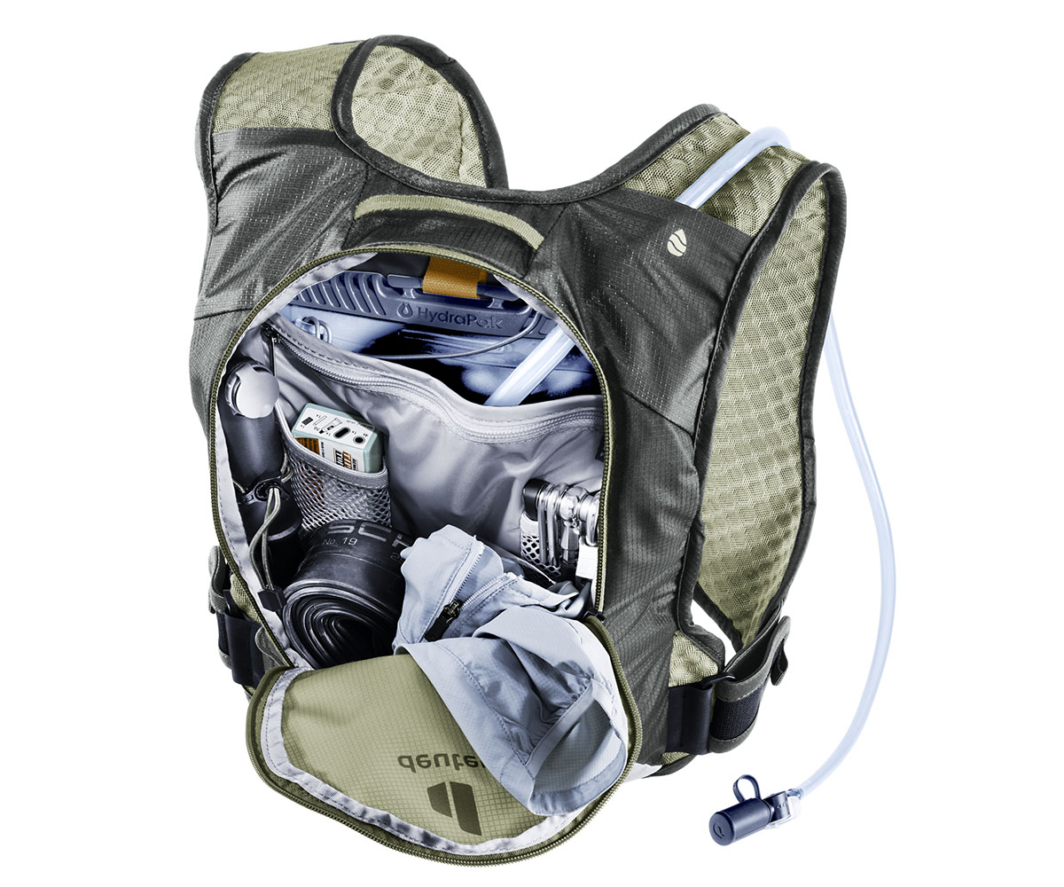 Deuter rugzakken met HydraPak drinksystemen