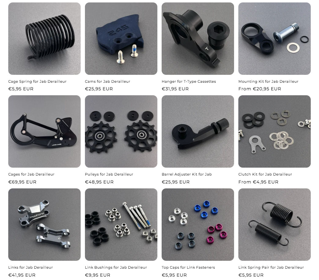 Madrone Jab derailleur right-to-repair - vervangingsonderdelen 