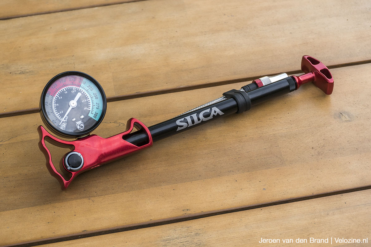 Silca Ultimate Shock Pump - analoge demperpomp voor geveerde voorvork en achterdempers