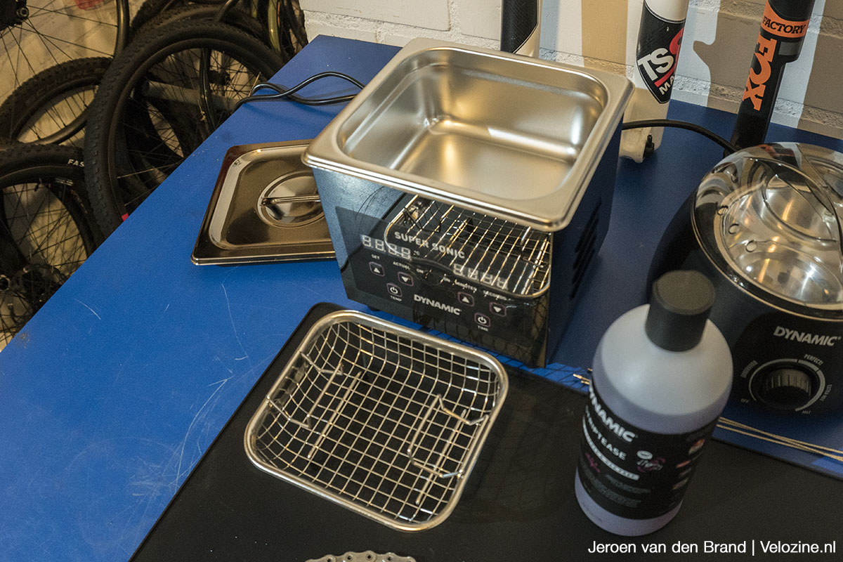 Ultrasoonreiniger voor fietskettingen – Dynamic Super Sonic