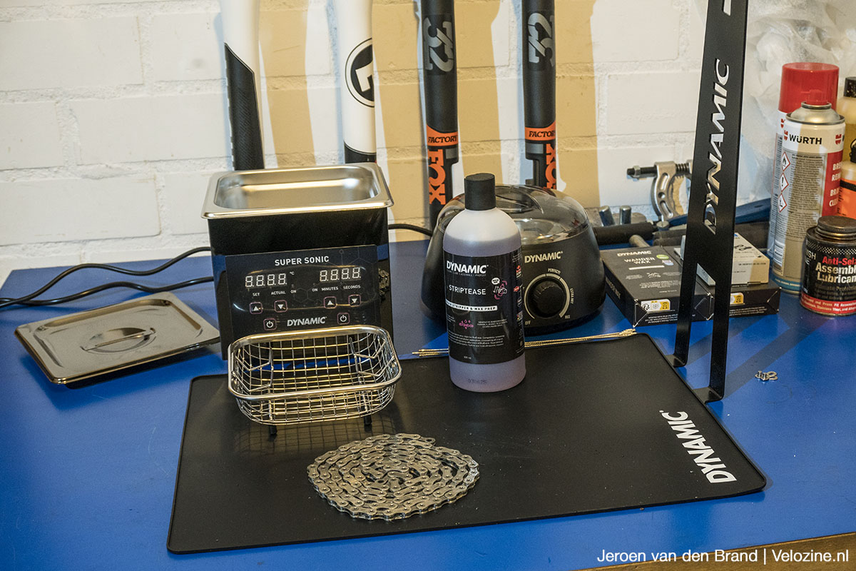 Dynamic Bike Care Wander Wax – Super Sonic ultrasoonreiniger & Waxifyer wassmelter getest