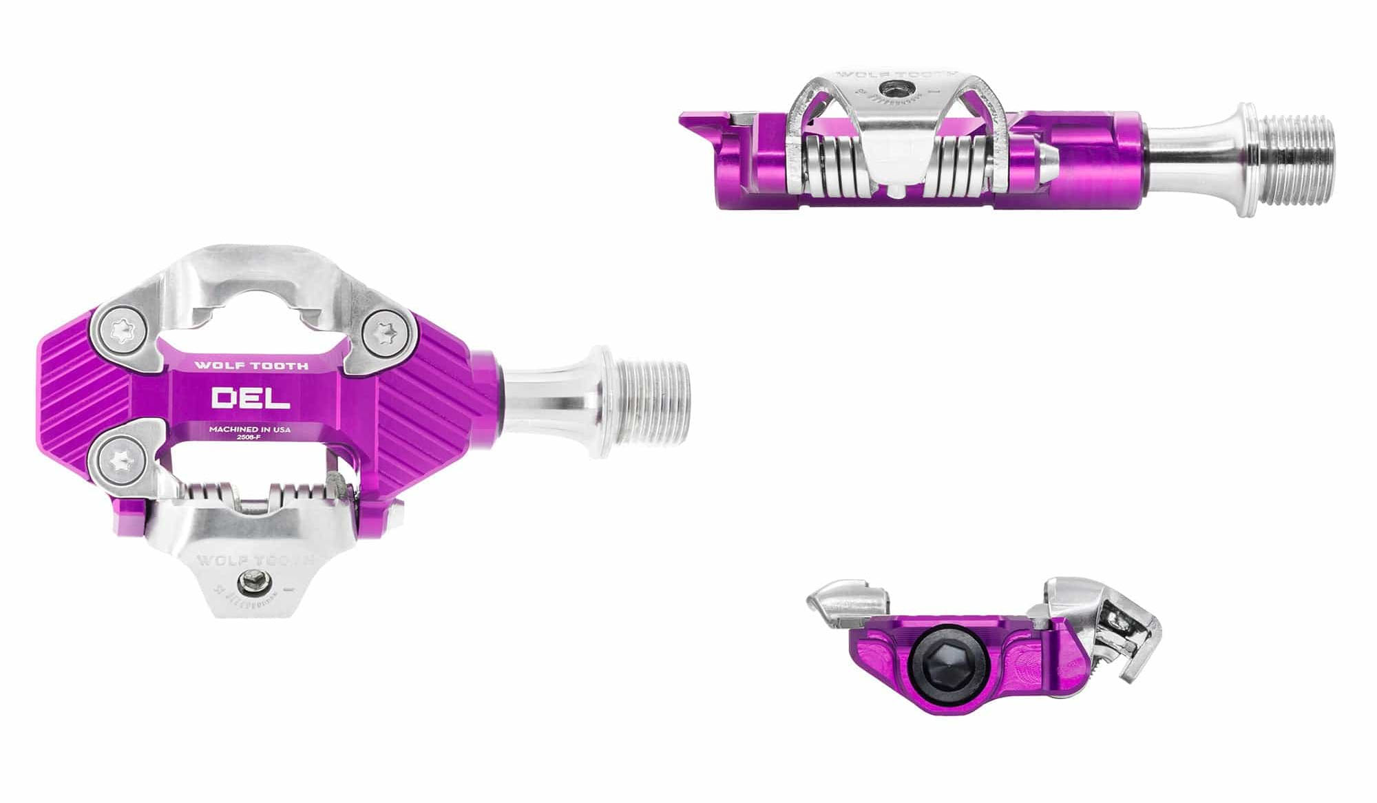 Wolf Tooth DEL spd klikpedaal voor gravelbike