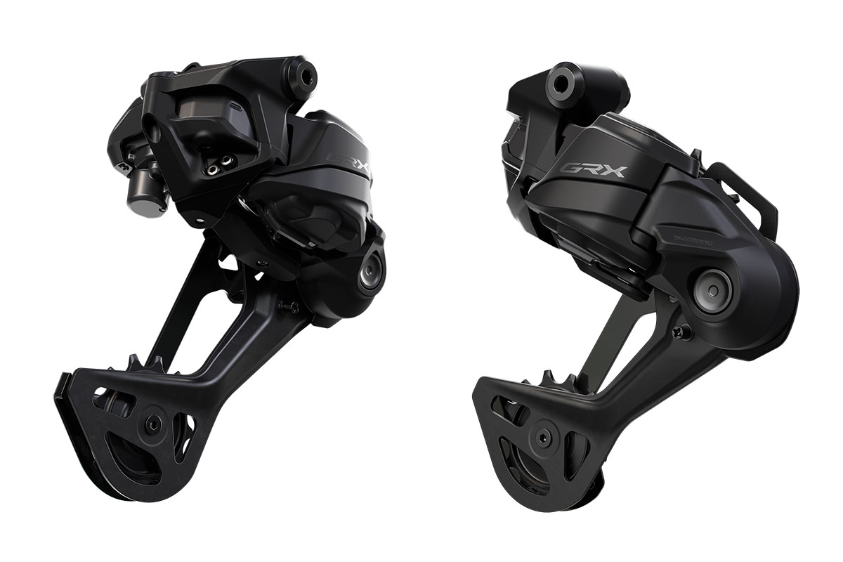 Shimano GRX RD RX717 Di2 SGS draadloze derailleur 1x12 speed gravelbike