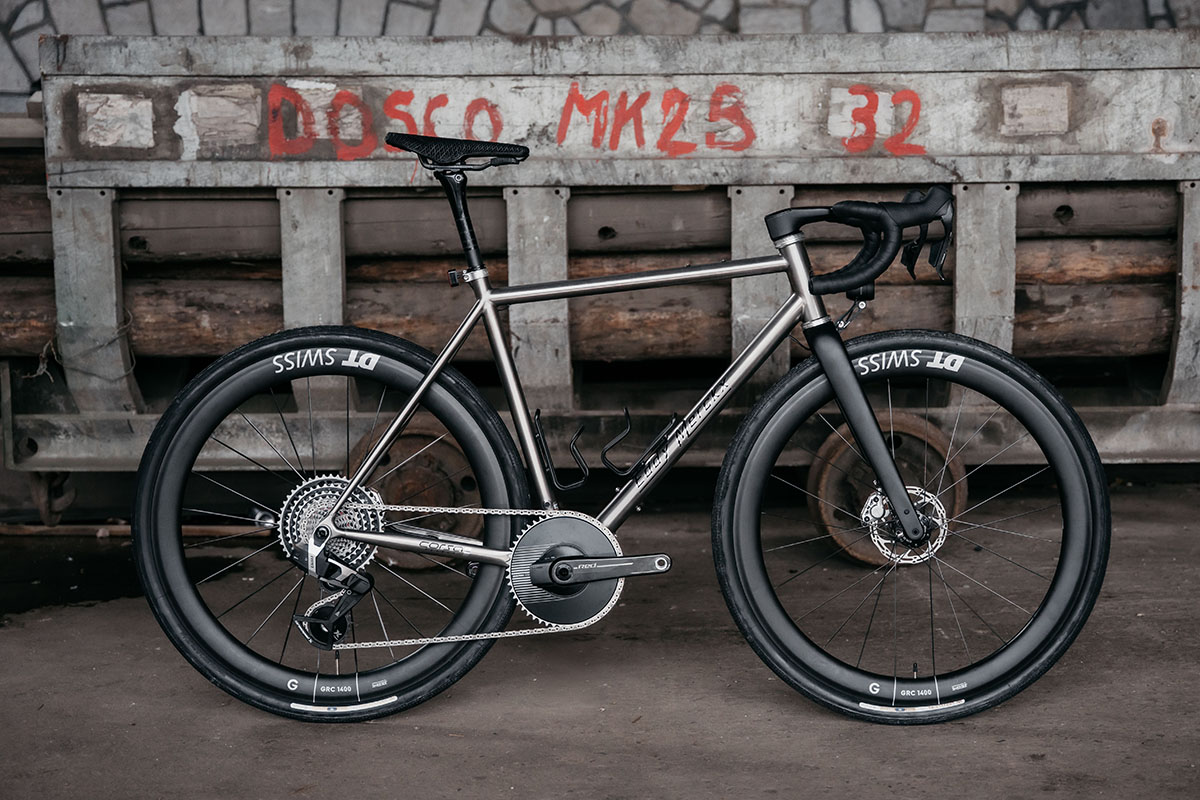 Eddy Merckx All-road Pévèle ti – titanium allroad gravelbike