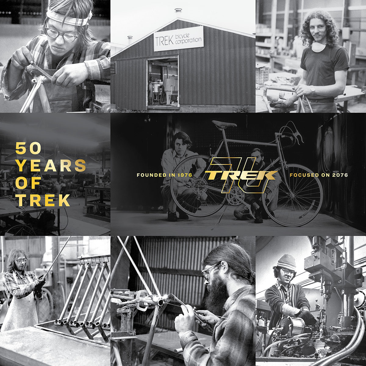 Trek 50 jaar – 50 jarig jubileum Trek Bicycles 1976 - 2026
