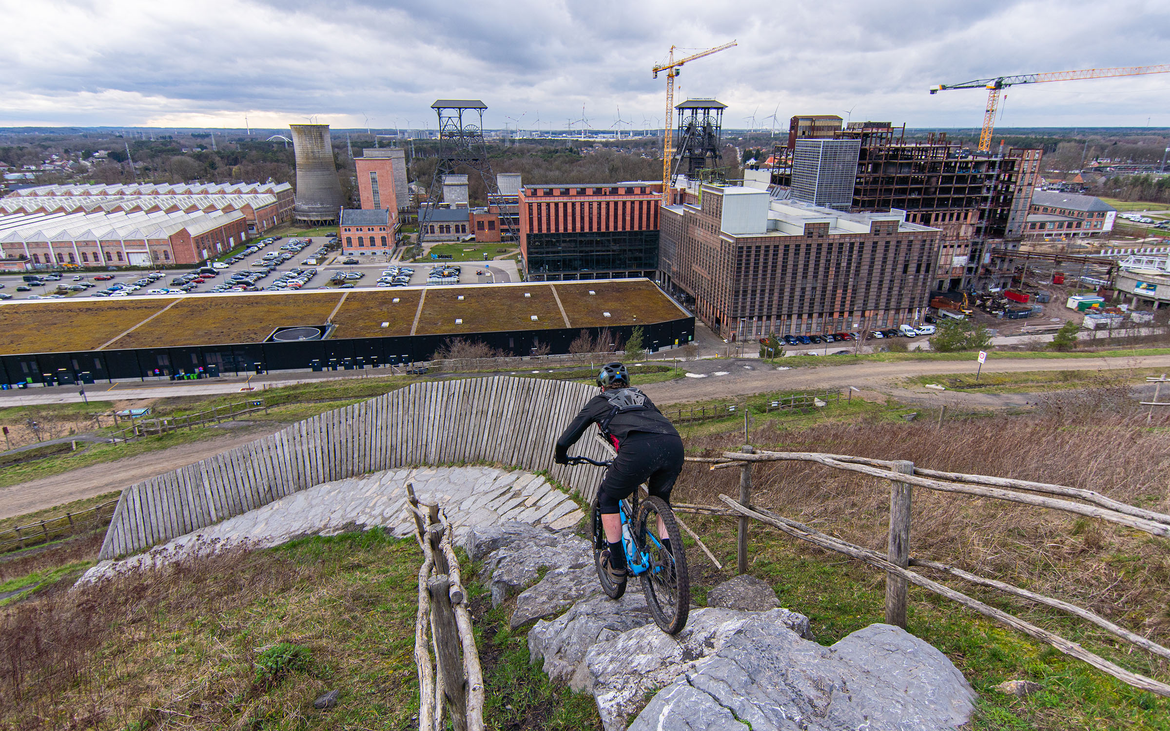 Bikepark Be-Mine Beringen – Veelzijdig mountainbiken op een mijnberg