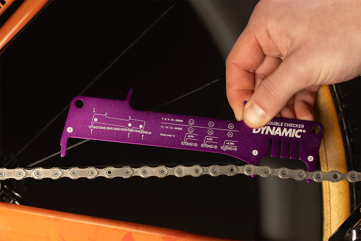 Dynamic Double Checker kettingslijtagemeter meter voor kettingslijtage van Shimano, KMC, Sram Flattop