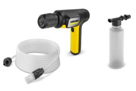 Kärcher OC Handheld Compact: ultracompacte accu-drukreiniger voor de fiets Kärcher OC Handheld Compact drukreiniger voor fietsen – Lage drukreiniger, hogedrukreiniger voor mountainbike gravelbike