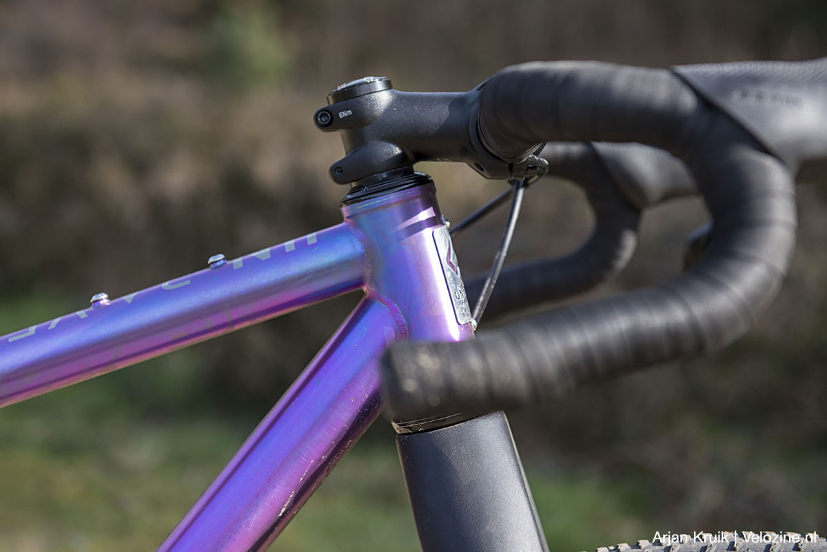 Vergelijking 32 inch en 28 inch wiel op gravelbike