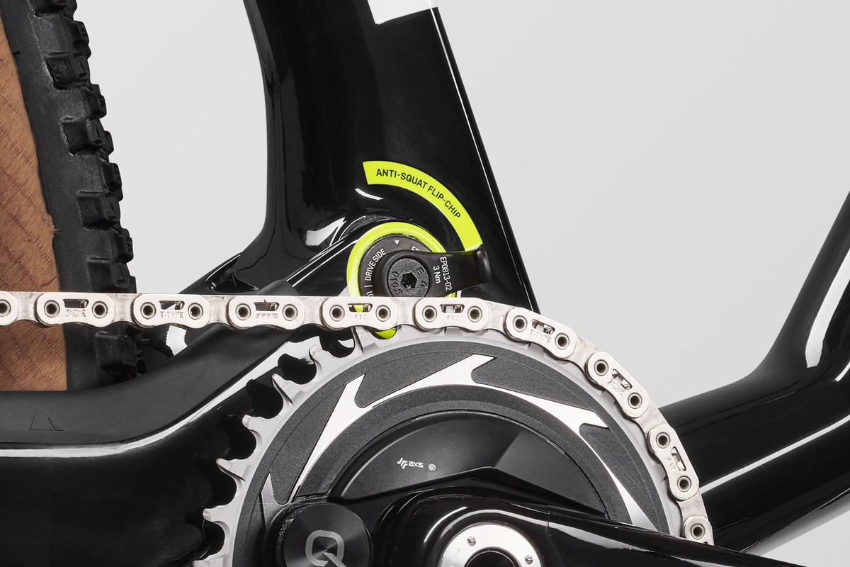 Canyon Lux Word Cup CFR anti-squat flip chip