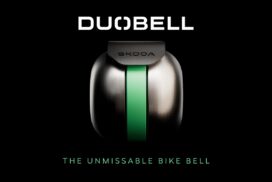 Skoda DuoBell fietsbel overstemd actieve ruisonderdrukking koptelefoon – active noise cancelling headset