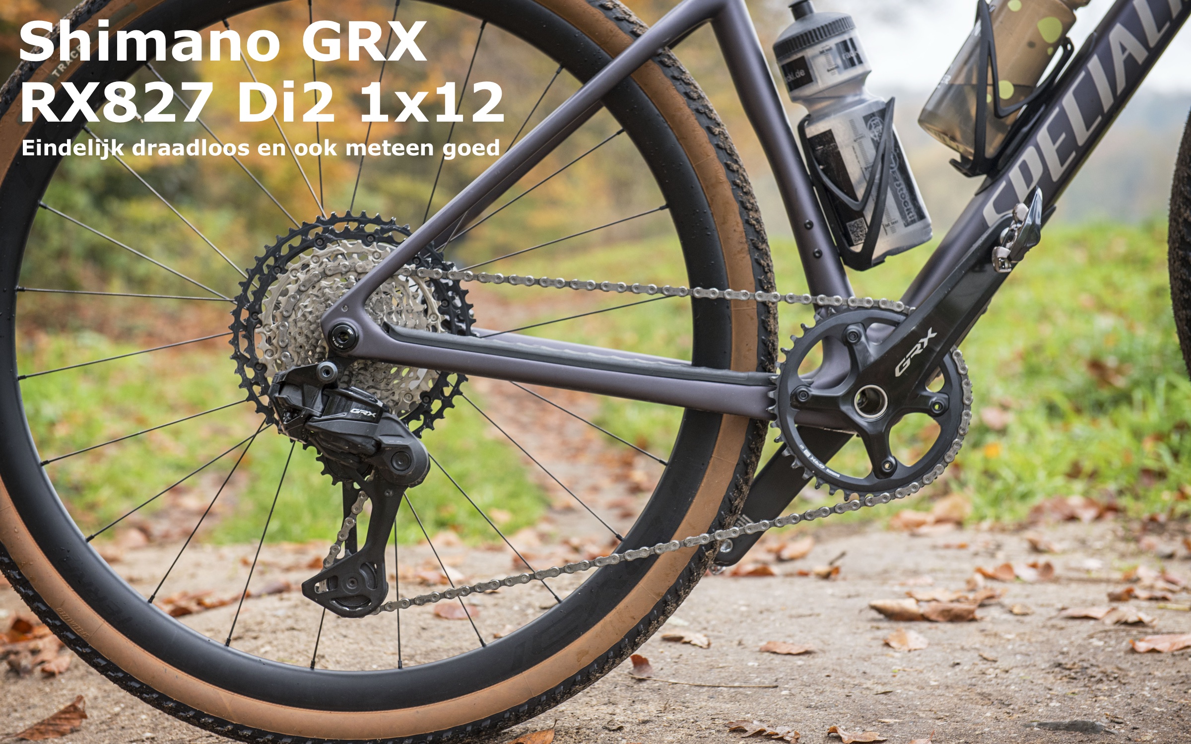 Shimano GRX RX827 Di2 1x12 groep draadloze gravelgroep