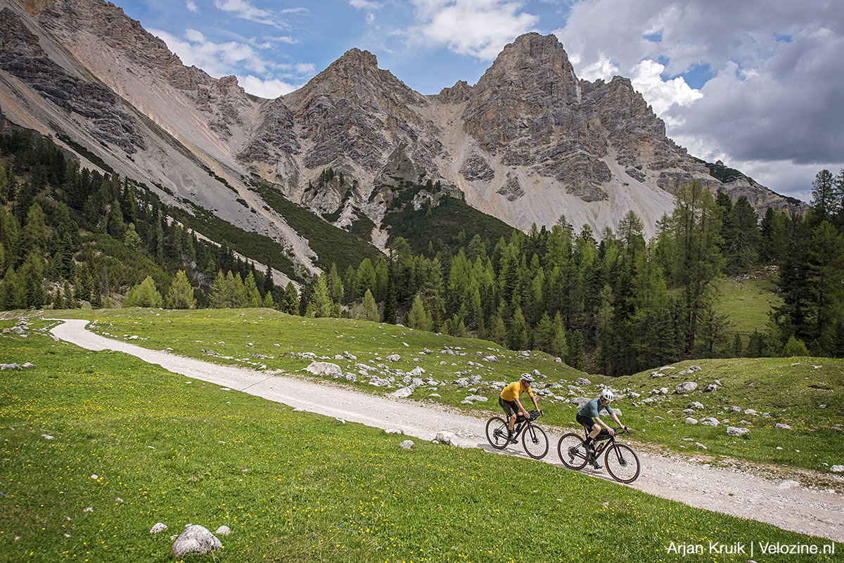 Gravelbike Fanes-Sennes Dolomieten