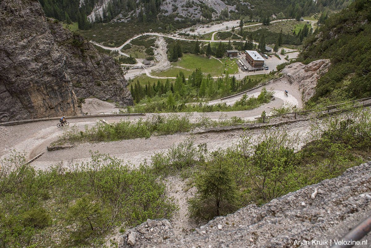 Gravelbike Fanes-Sennes Dolomieten