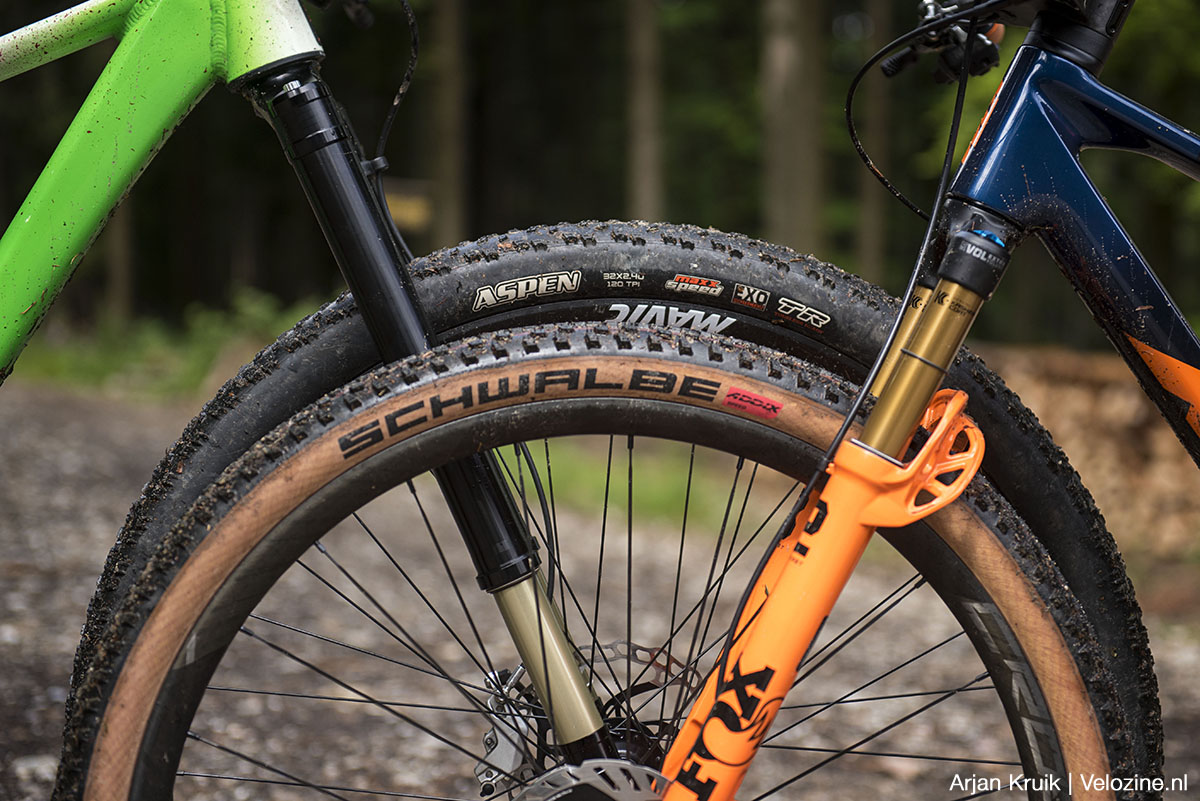 KTM Project 64: prototype hardtail met 32-inch-wielen versus Myroon met 29-inch wielen