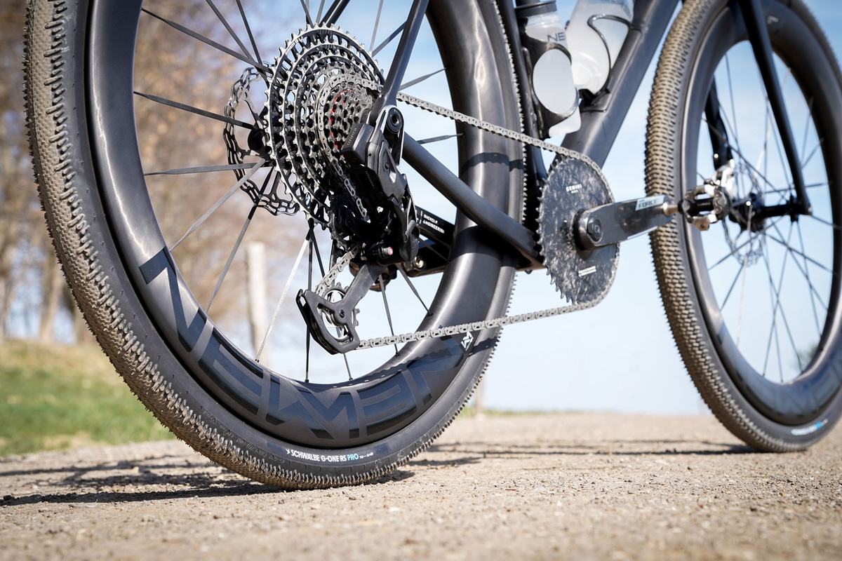 Newmen Streem G.62 CS carbon gravelbike wielen aero-gravelwielen