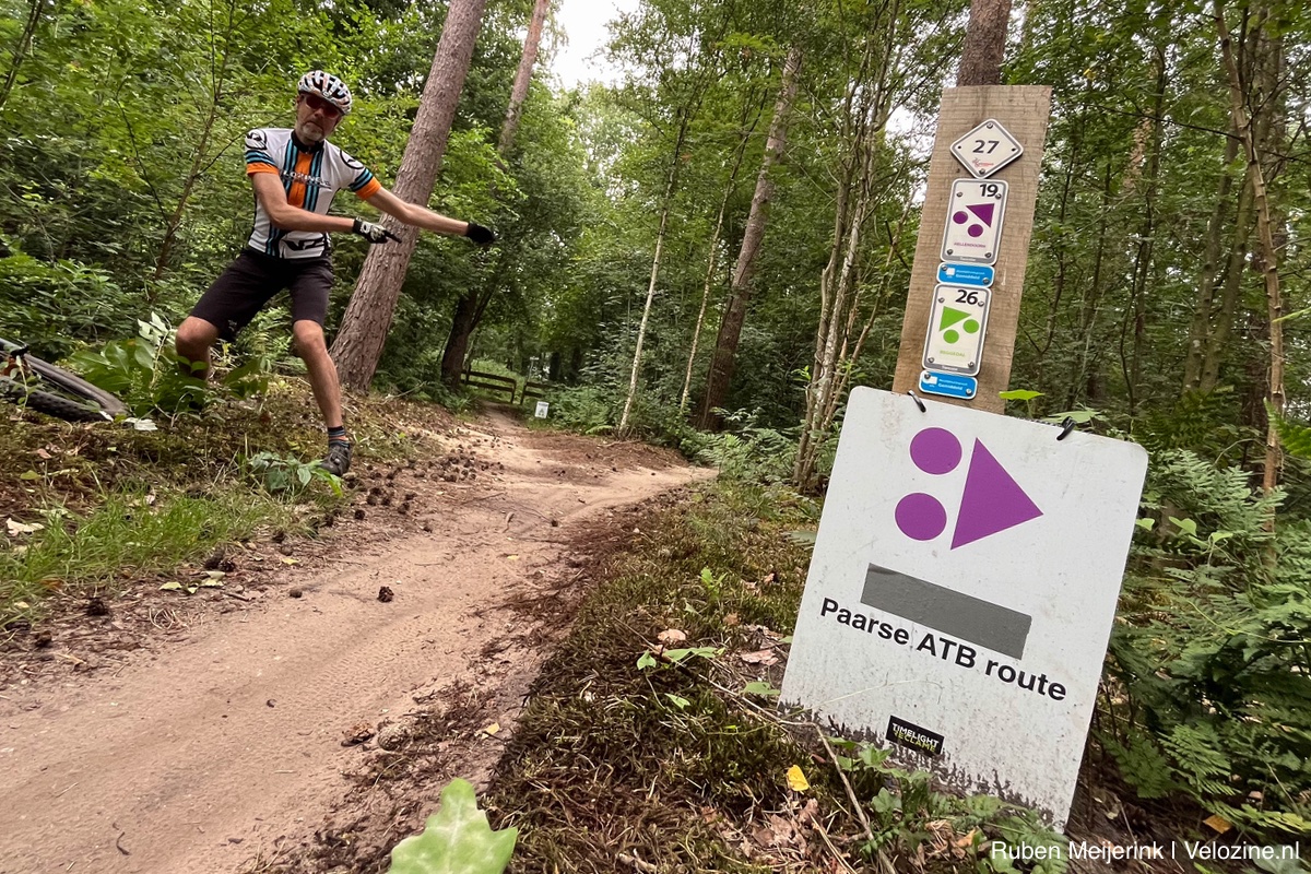 Mountainbikeroute Hellendoorn uitgebreid met een korte extra lus