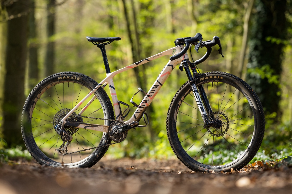 Het prototype waarop de Canyon Exceed CFR Gravel op is gebaseerd