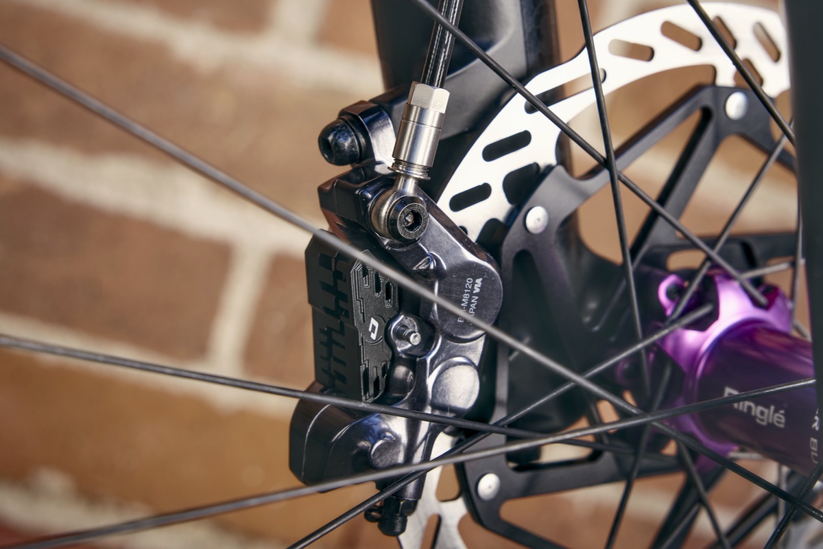 Elite remblokken in Shimano XT remklauw