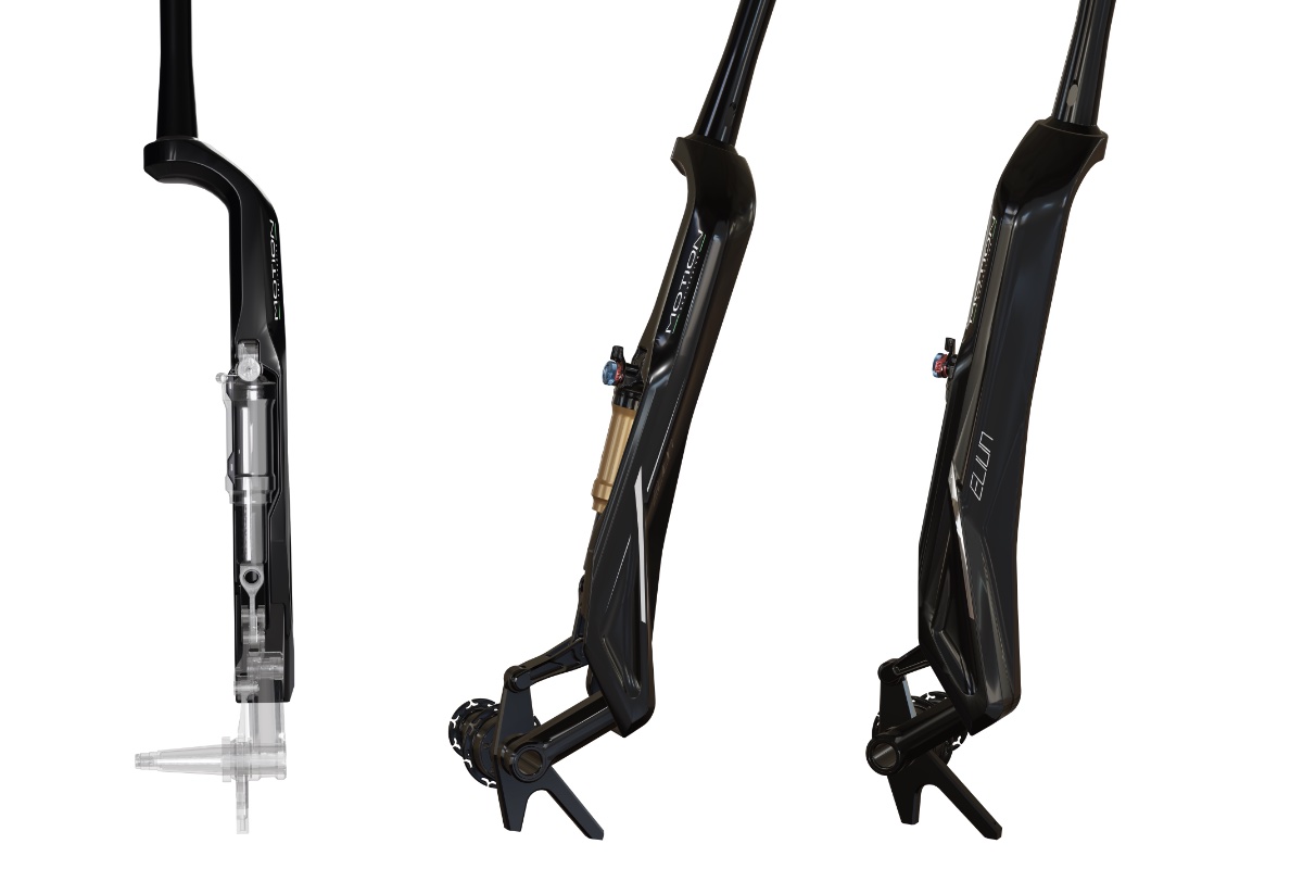 Motion Engineering X-Elium voorvork met anti-dive